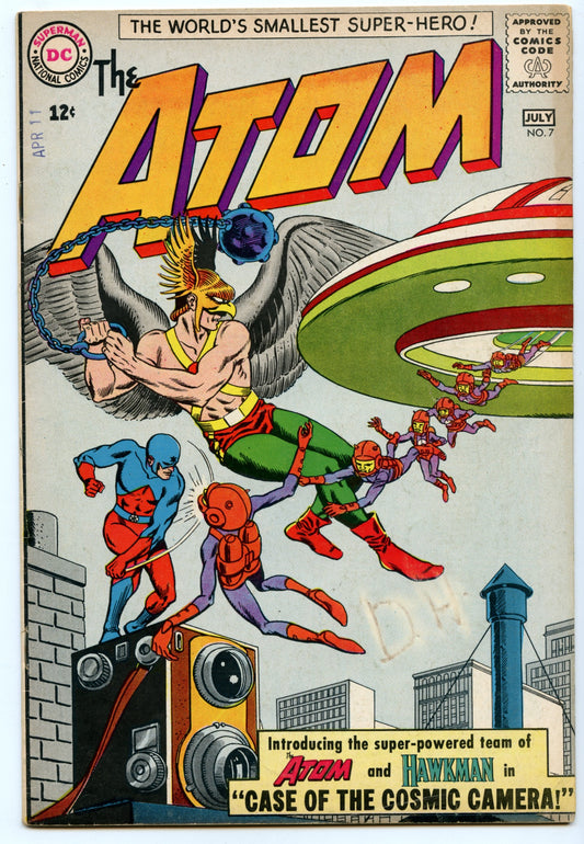 Atom 7 (Jul 1963) VG/FI (5.0)