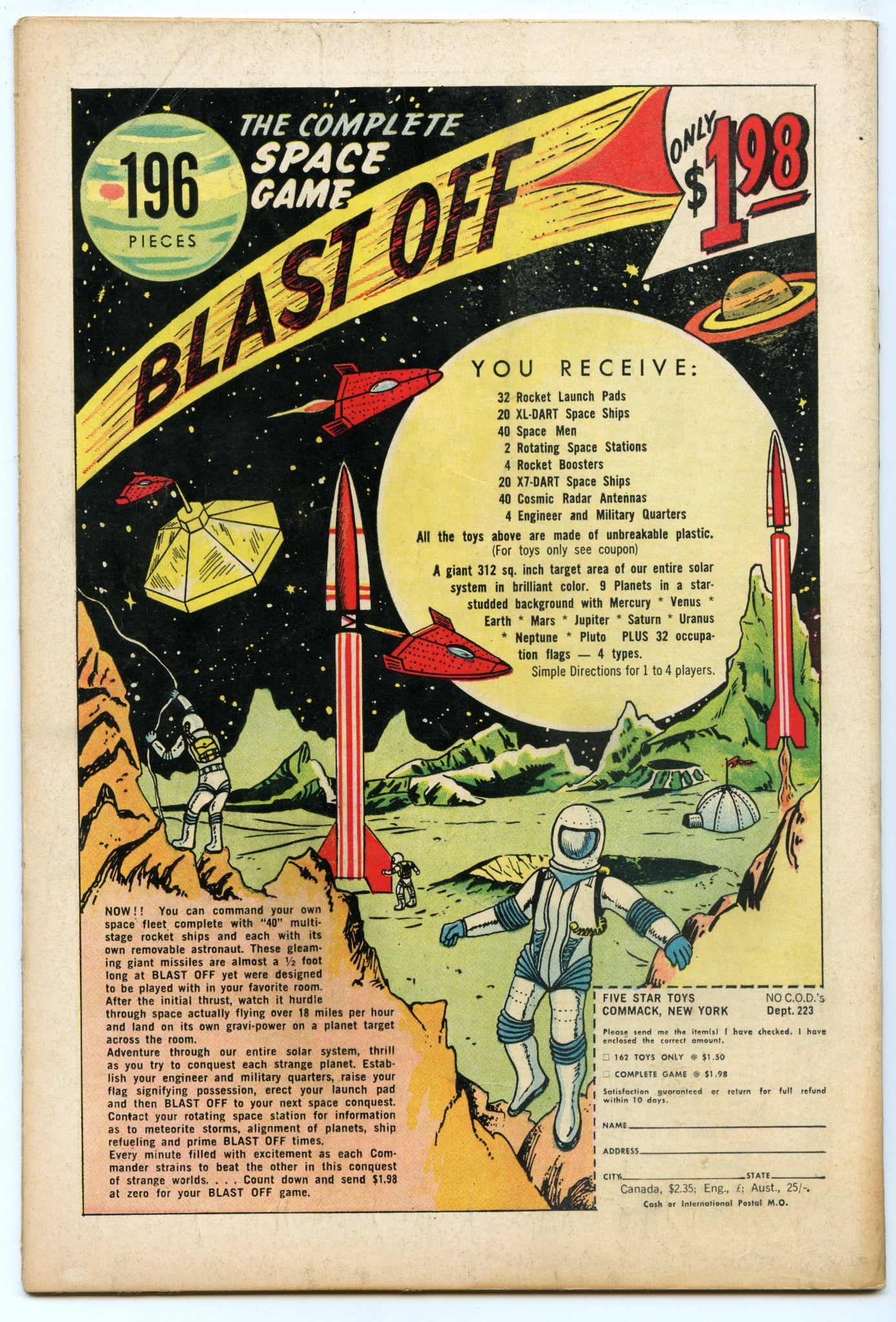 Atom 8 (Sep 1963) VG/FI (5.0)