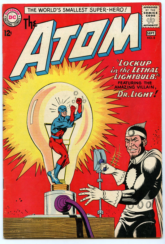 Atom 8 (Sep 1963) VG/FI (5.0)