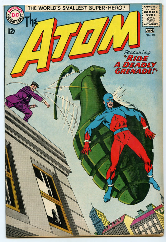 Atom 10 (Jan 1964) VG/FI (5.0)