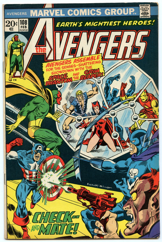 Avengers 108 (Feb 1973) VF (8.0)