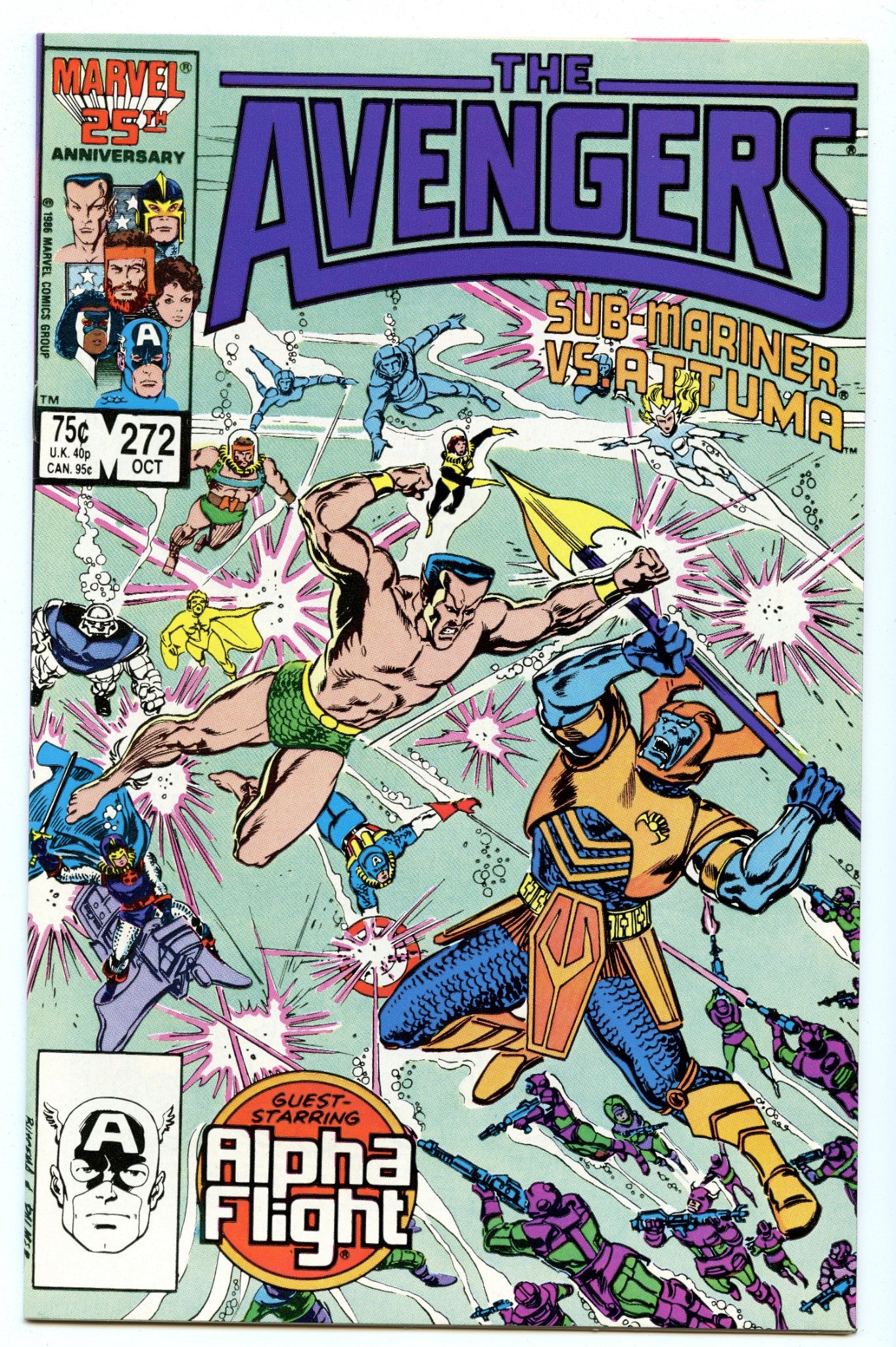 Avengers 272 (Oct 1986) NM- (9.2)