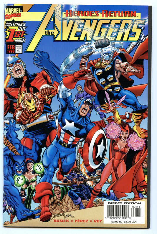Avengers 1 (Feb 1998) NM- (9.2)
