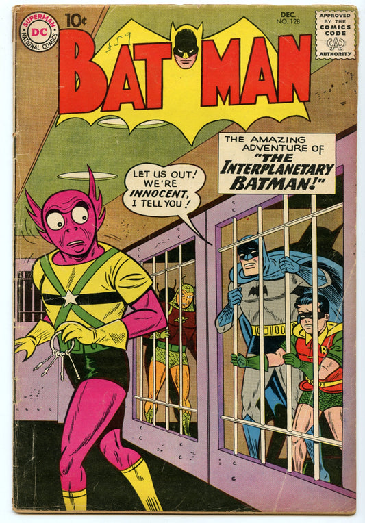 Batman 128 (Dec 1959) VG (4.0)