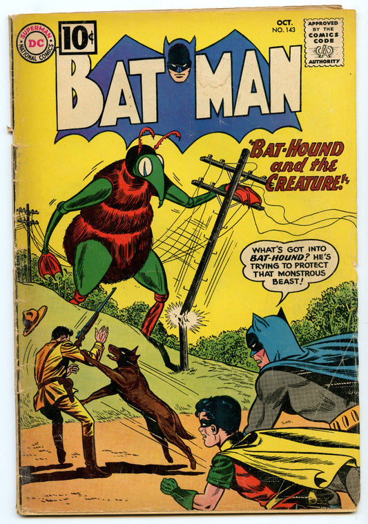 Batman 143 (Oct 1961) GD (2.0)