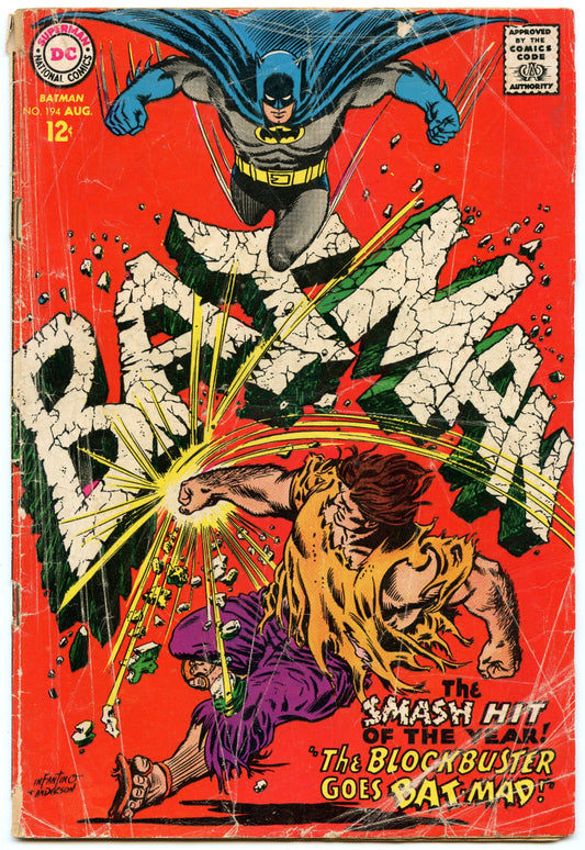 Batman 194 (Aug 1967) GD+ (2.5)