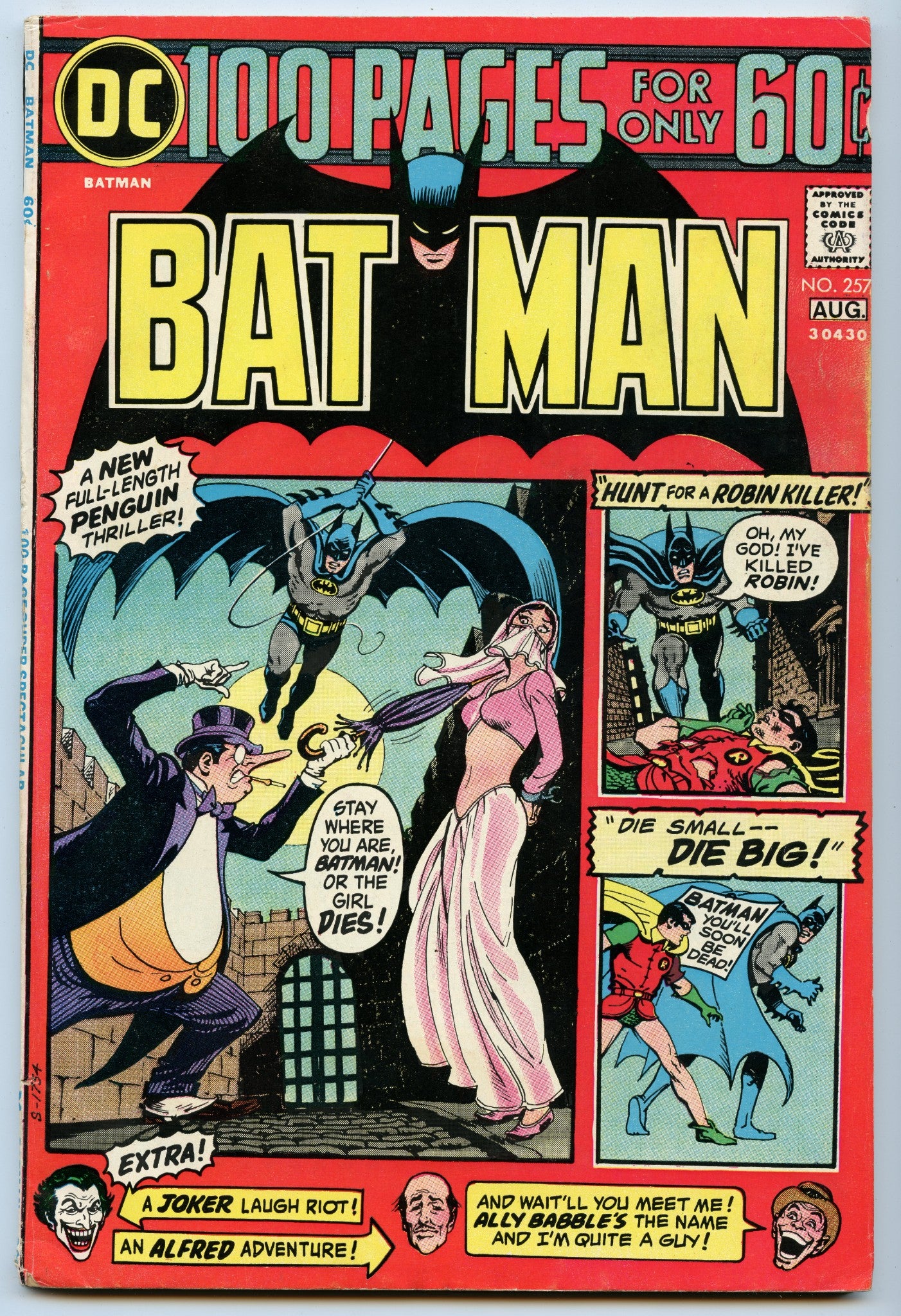 Batman 257 (Aug 1974) FI (6.0)