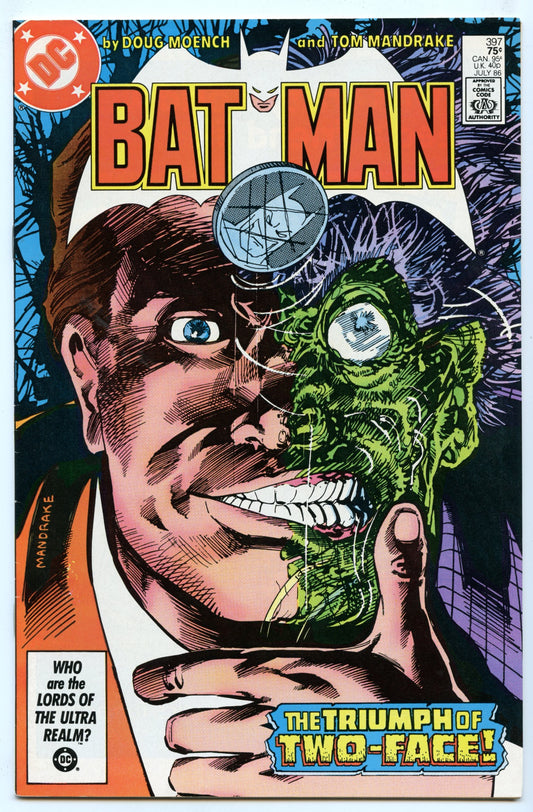 Batman 397 (Jul 1986) VF/NM (9.0)