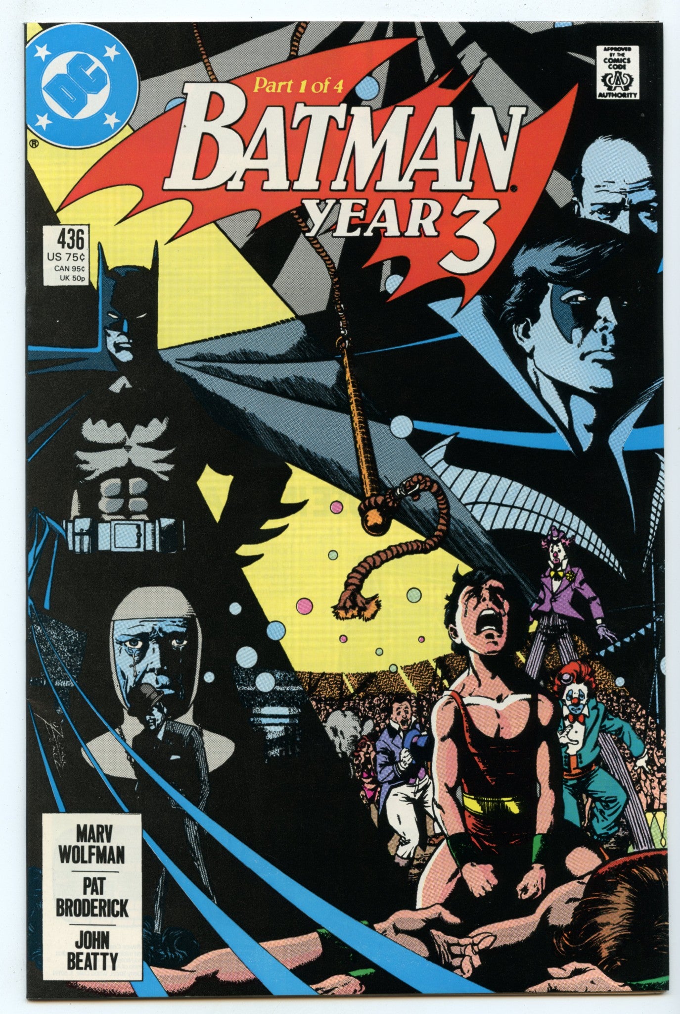 Batman 436 (Aug 1989) NM- (9.2) - 1st appearance Tim Drake