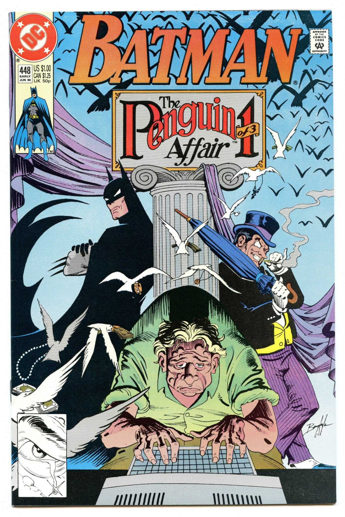 Batman 448 (Jun 1990) NM- (9.2)