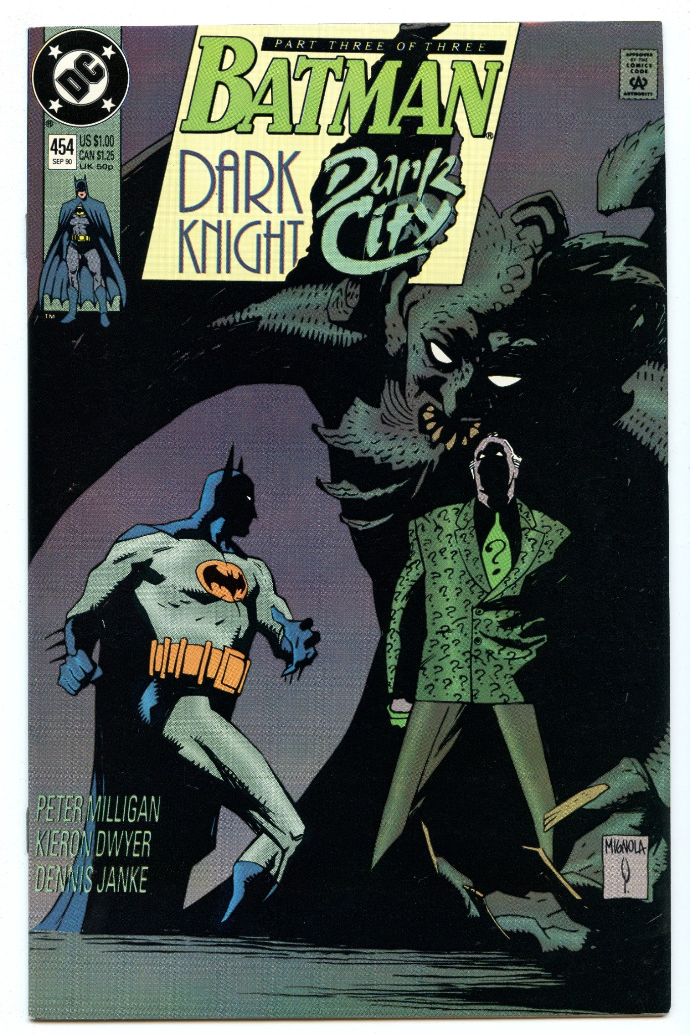 Batman 454 (Sep 1990) NM- (9.2)