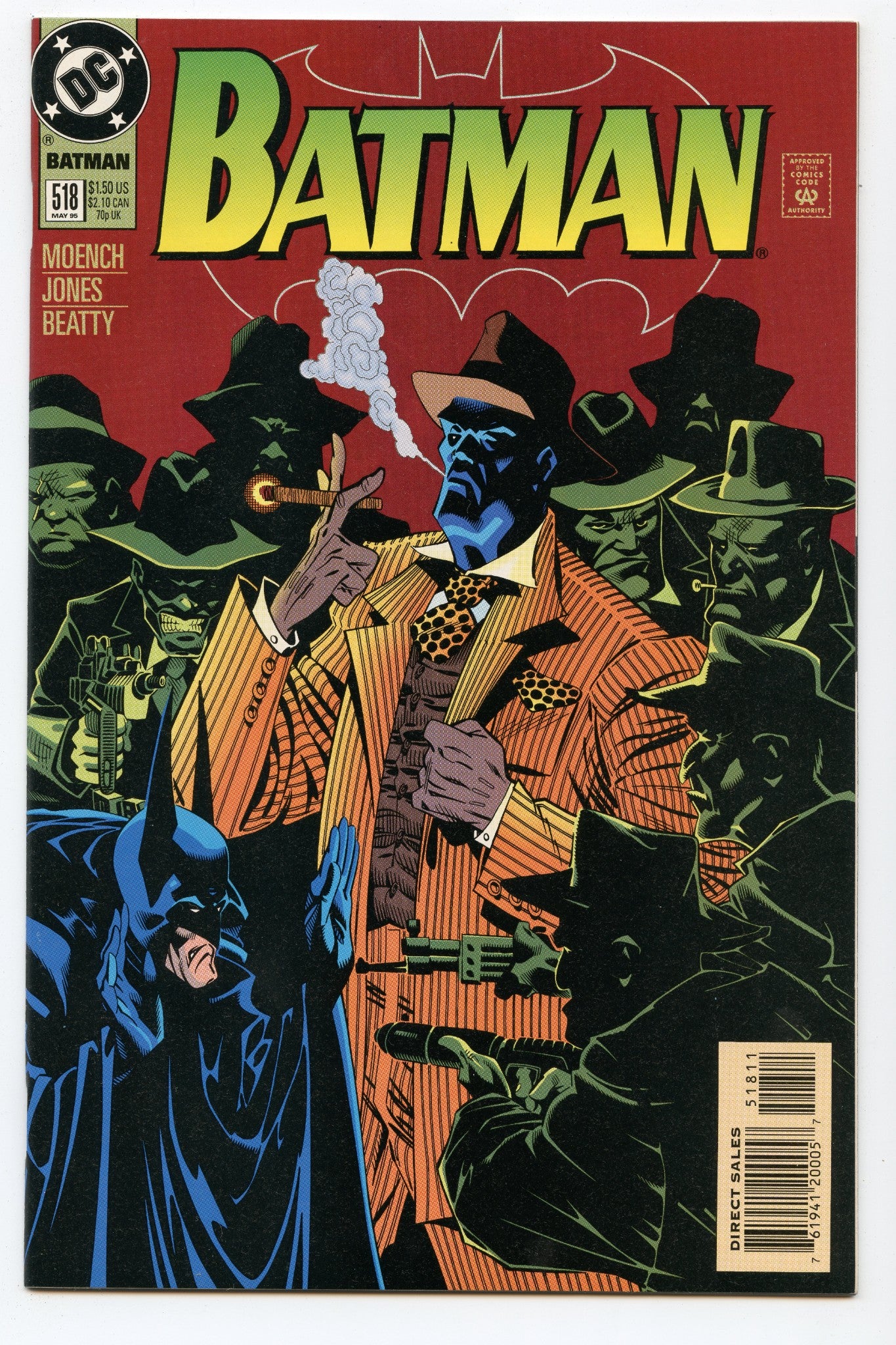 Batman 518 (May 1995) NM- (9.2)