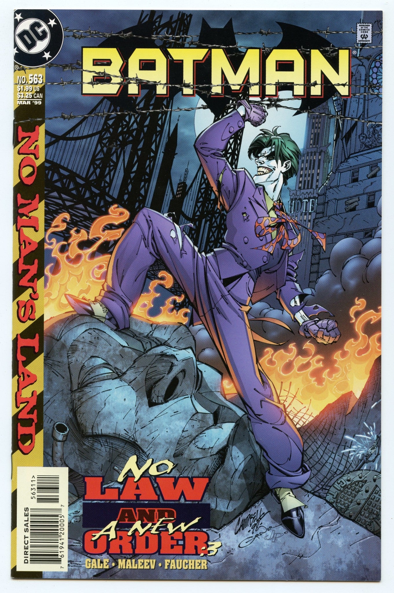 Batman 563 (Mar 1999) NM- (9.2)