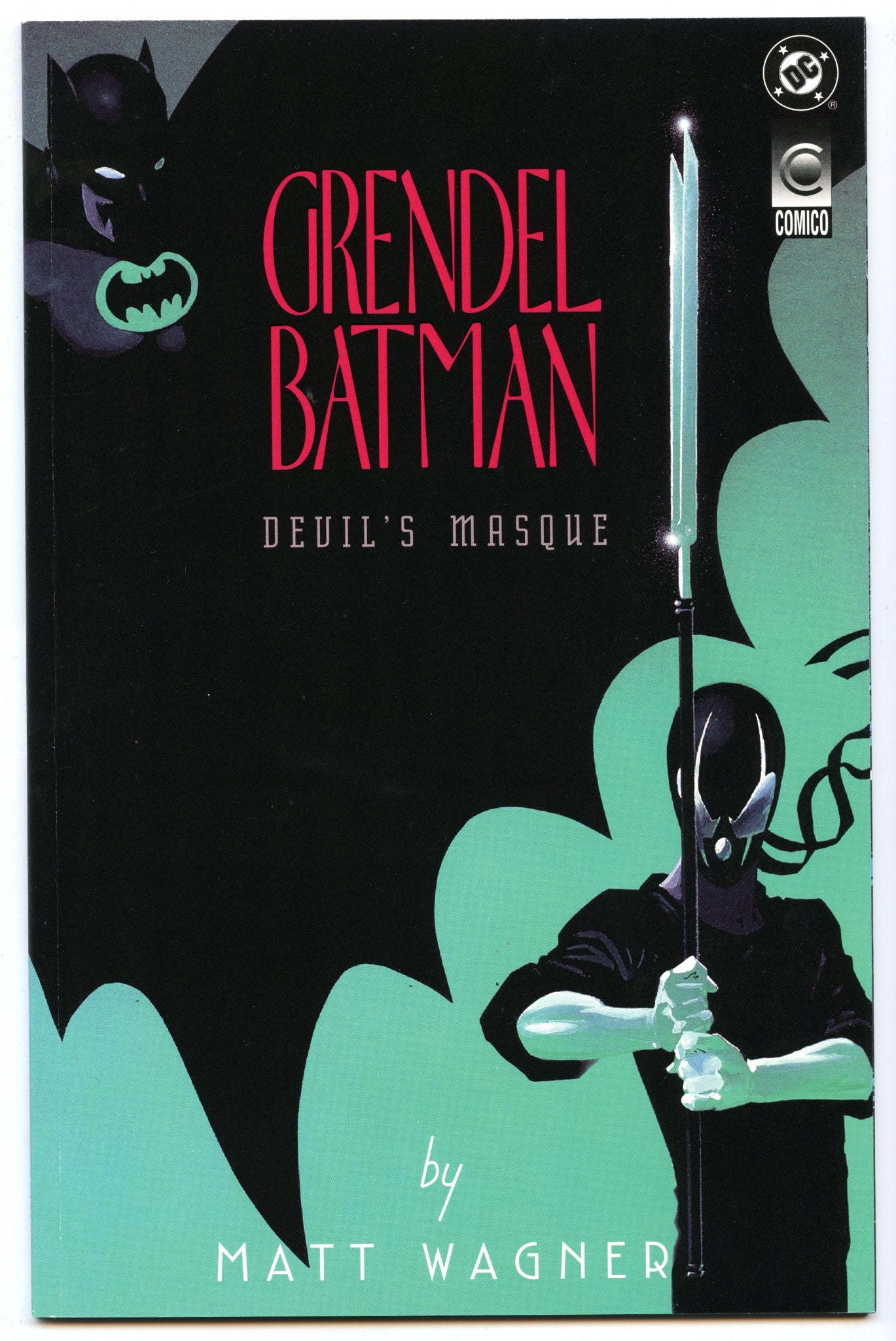 Batman/Grendel: Devil's Masque 2 (Aug 1993) NM- (9.2)