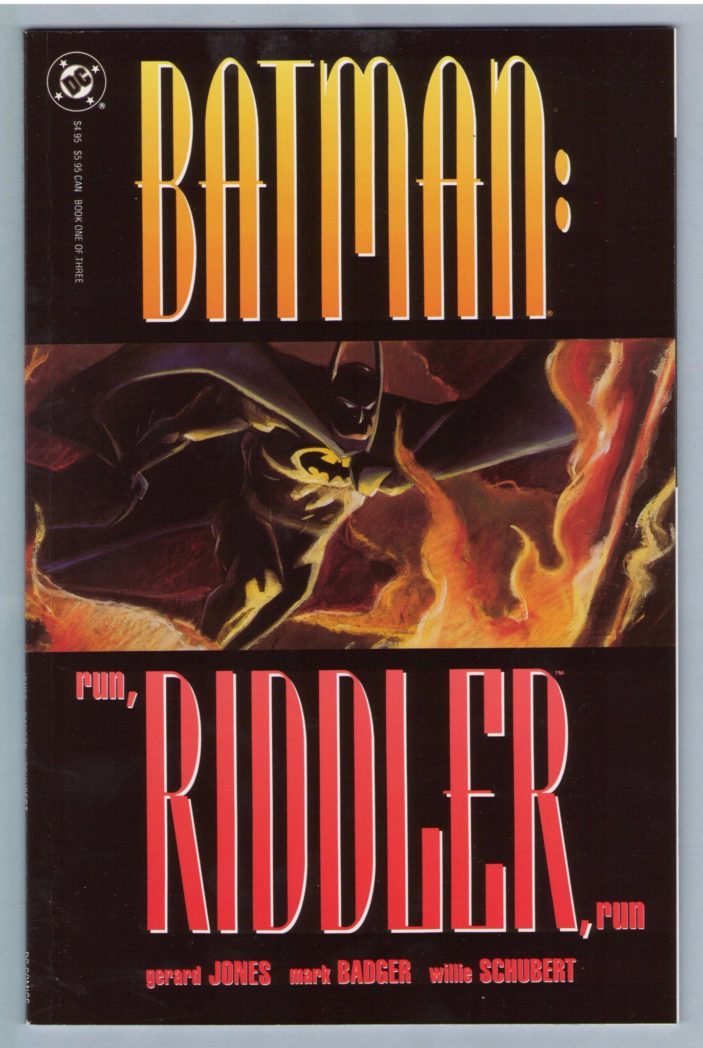 Batman - Run Riddler Run 1 (1992) NM- (9.2)