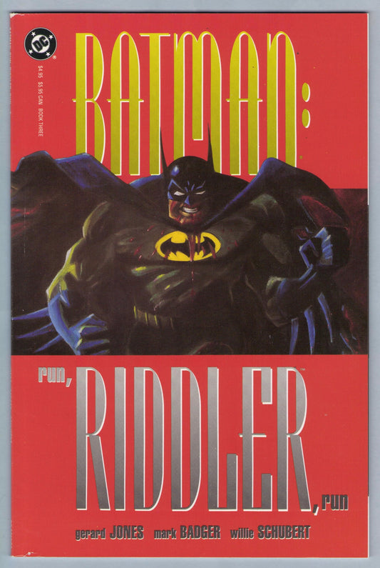 Batman - Run Riddler Run 3 (1992) NM- (9.2)