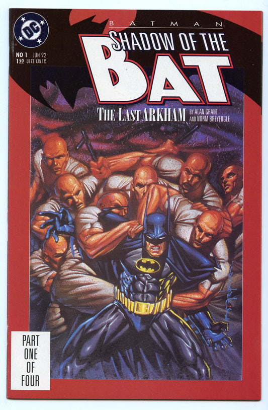 Batman: Shadow of the Bat 1 (Jun 1992) (unbagged) NM- (9.2)