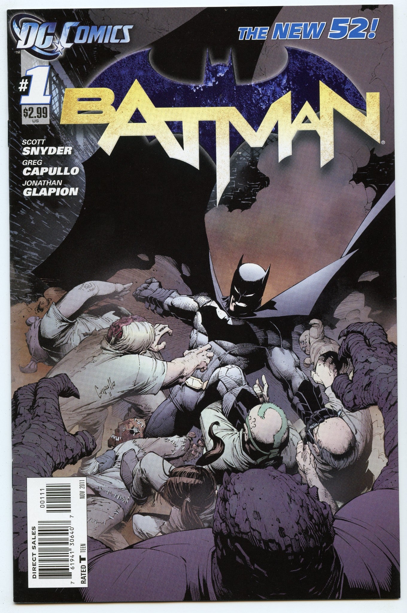 Batman V2 1 (Nov 2011) NM- (9.2)