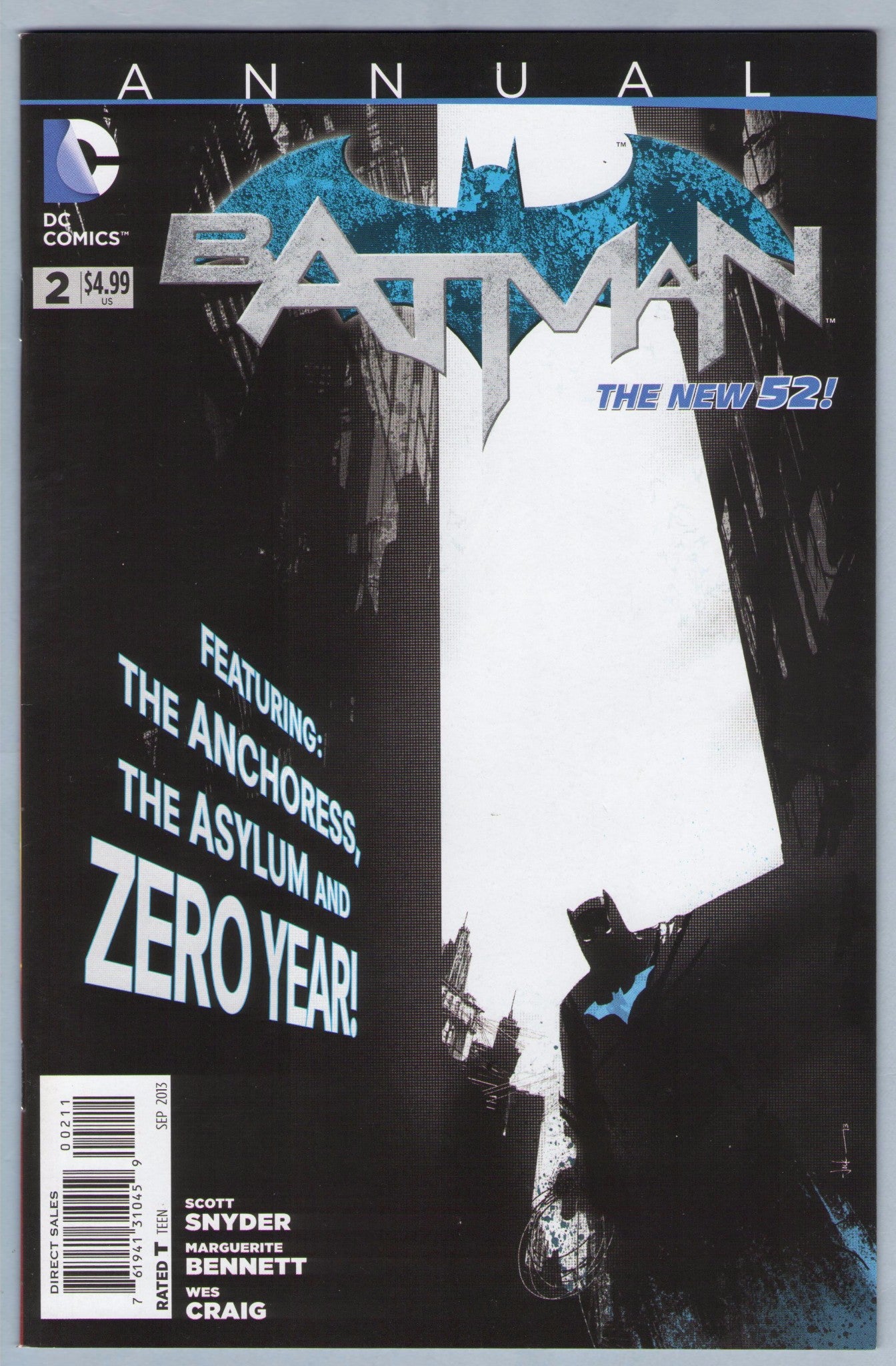 Batman V2 Annual 2 (Sep 2013) NM- (9.2)