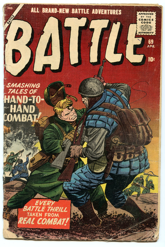 Battle 69 (Apr 1960) GD (2.0)