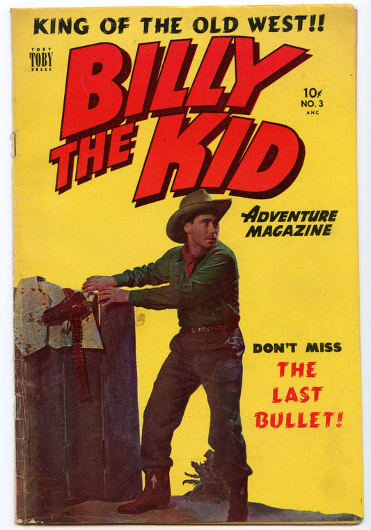 Billy the Kid Adventure Magazine 3 (Feb 1951) FI- (5.5)