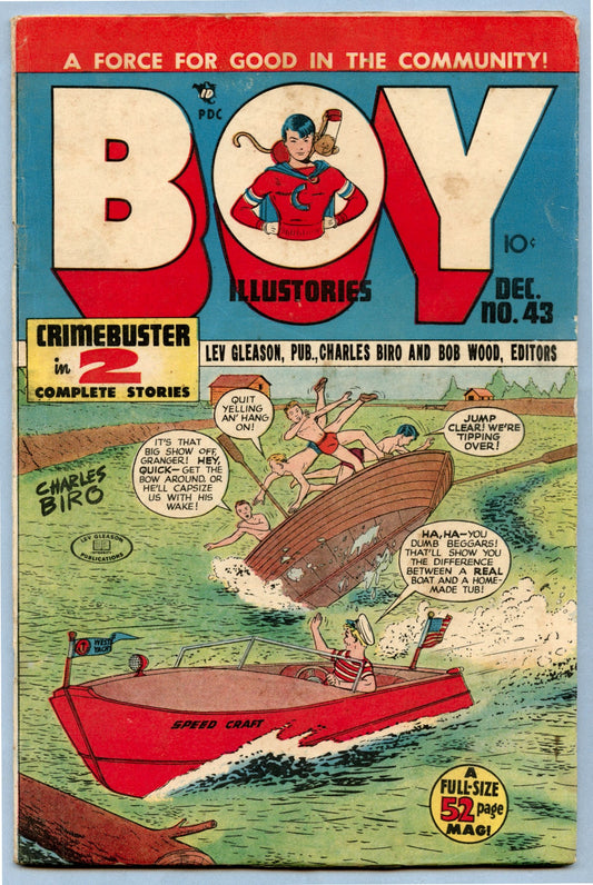 Boy Comics 43 (Dec 1948) VG+ (4.5)