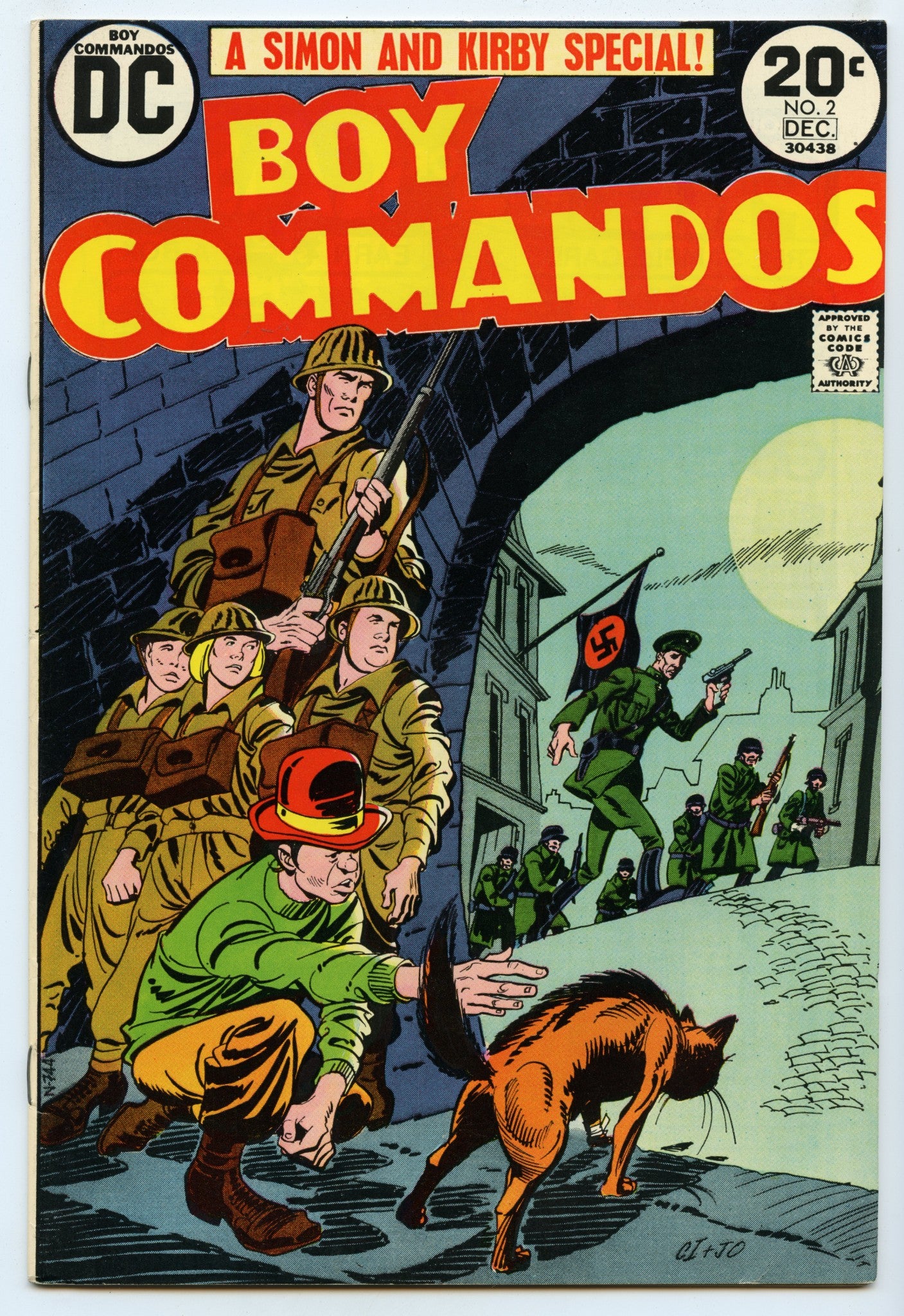 Boy Commandos V2 2 (Dec 1973) VF- (7.5)