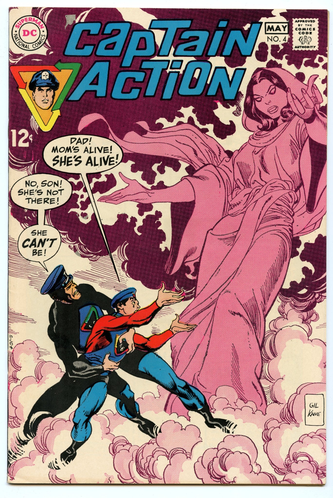 Captain Action 4 (May 1969) VF (8.0)