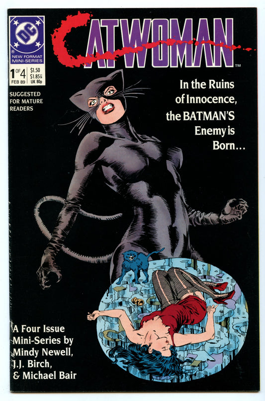 Catwoman mini 1 (Feb 1989) VF (8.0)