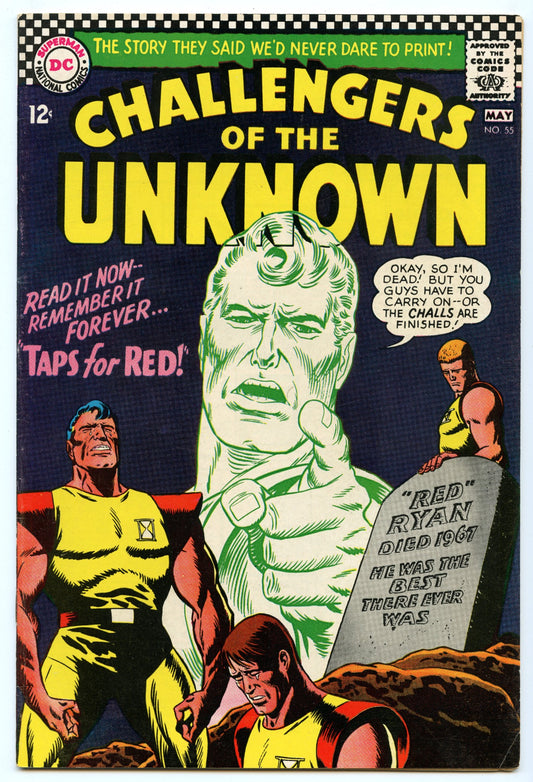 Challengers of the Unknown 55 (May 1967) FI- (5.5)