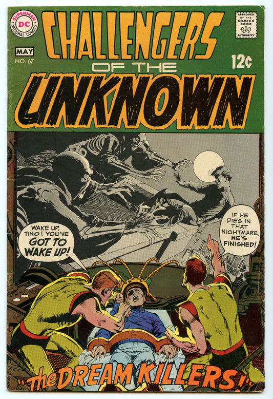 Challengers of the Unknown 67 (May 1969) VG+ (4.5)