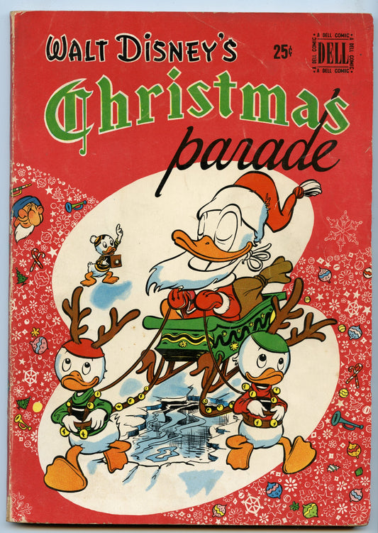 Christmas Parade 1 (Nov 1949) VG+ (4.5)