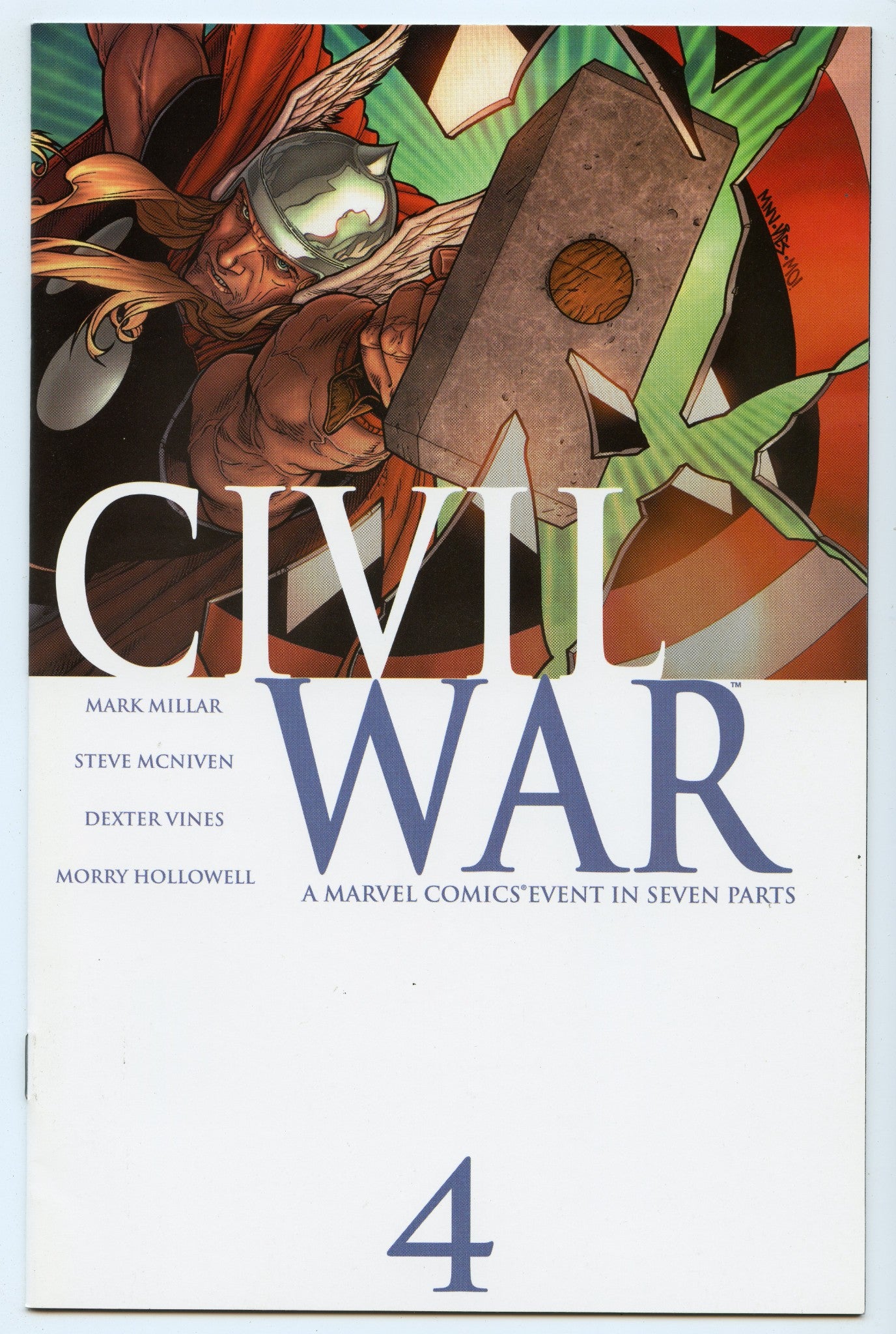 Civil War 4 (Oct 2006) NM- (9.2)