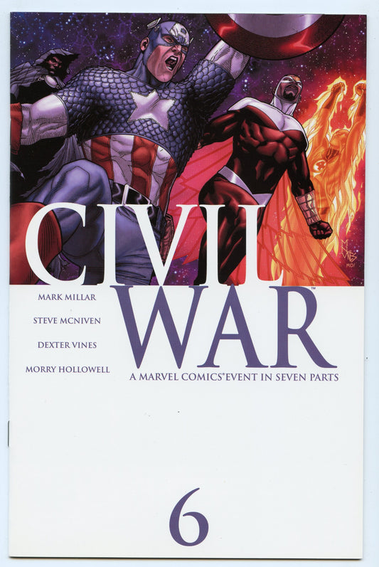 Civil War 6 (Dec 2006) NM- (9.2)