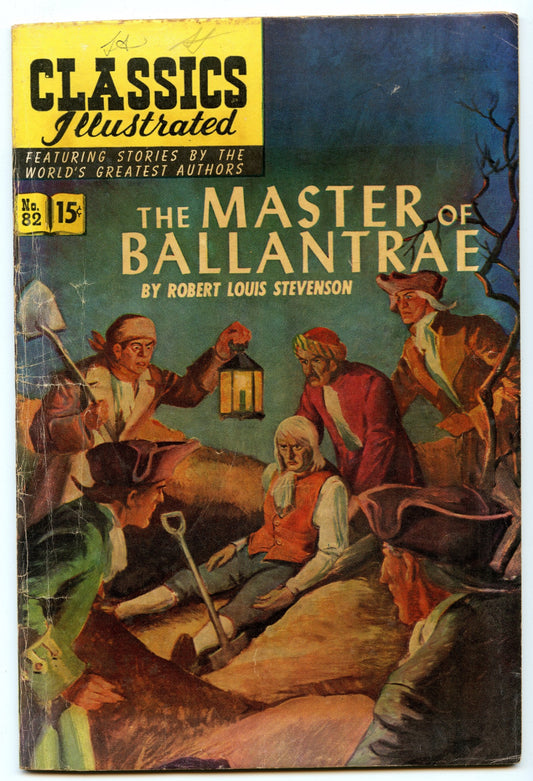 Classics Illustrated 82 (Original) (Apr 1951) VG- (3.5)