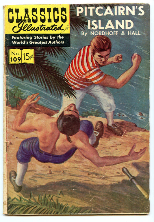 Classics Illustrated 109 (Original) (Jul 1953) GD/VG (3.0)