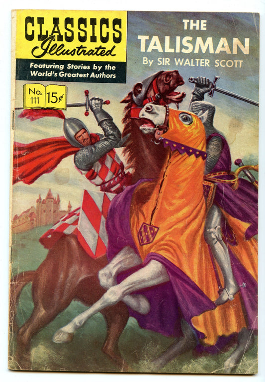 Classics Illustrated 111 (Original) (Sep 1953) VG (4.0)