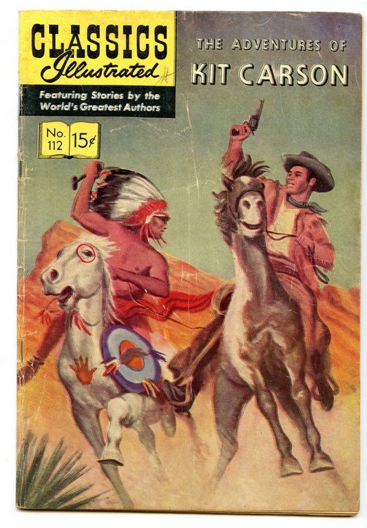 Classics Illustrated 112 (Original) (Oct 1953) VG (4.0)