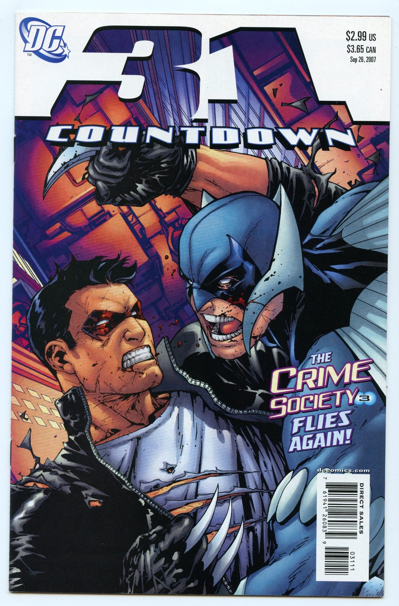 Countdown 31 (Nov 2007) NM- (9.2) - 1st mention of Three Jokers