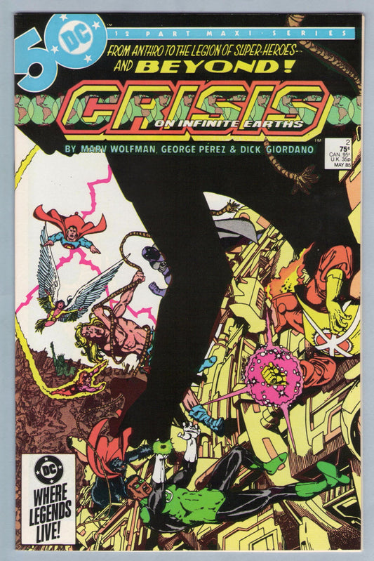 Crisis on Infinite Earths 2 (May 1985) NM- (9.2)