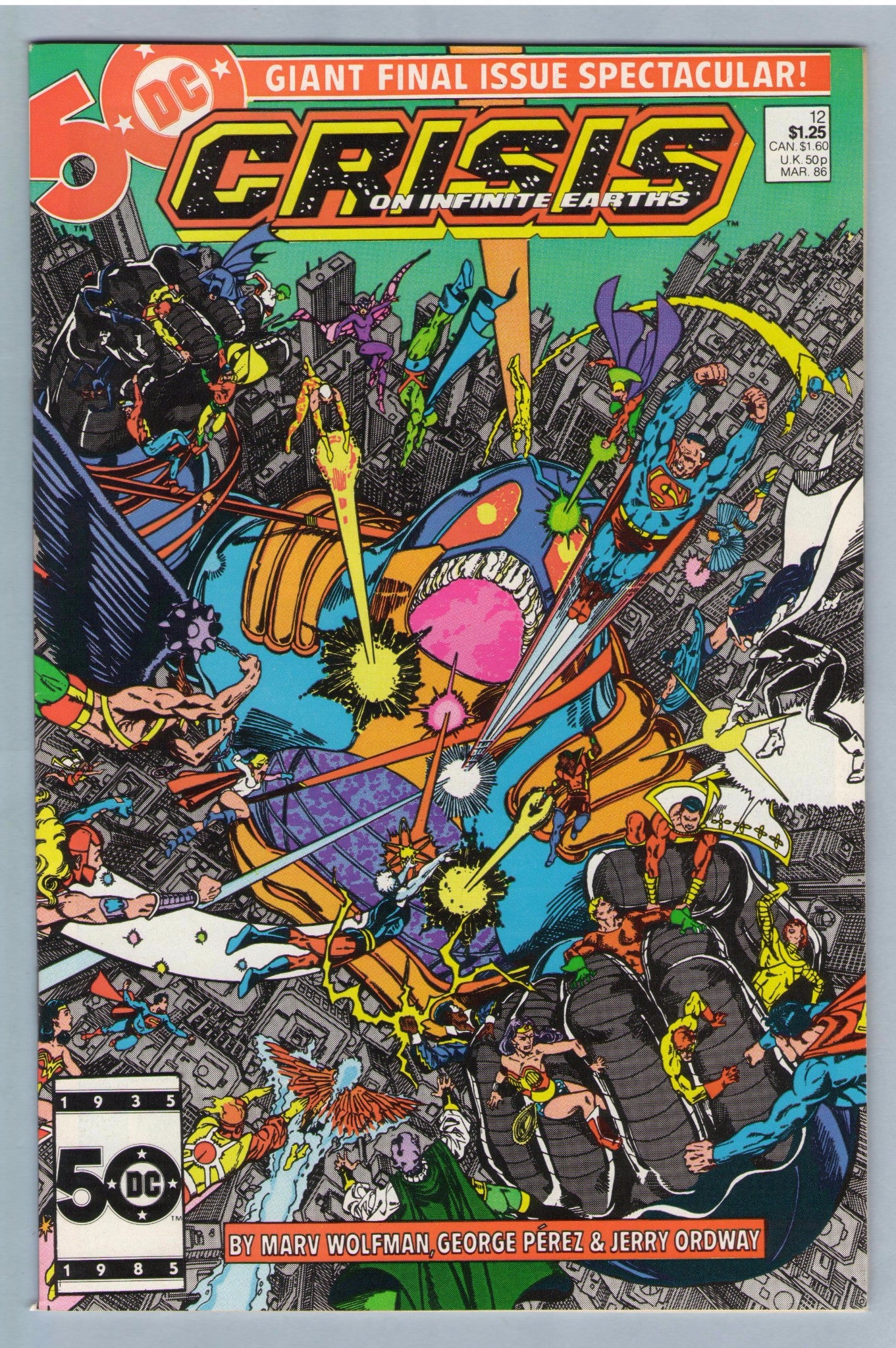 Crisis on Infinite Earths 12 (Mar 1986) NM- (9.2)