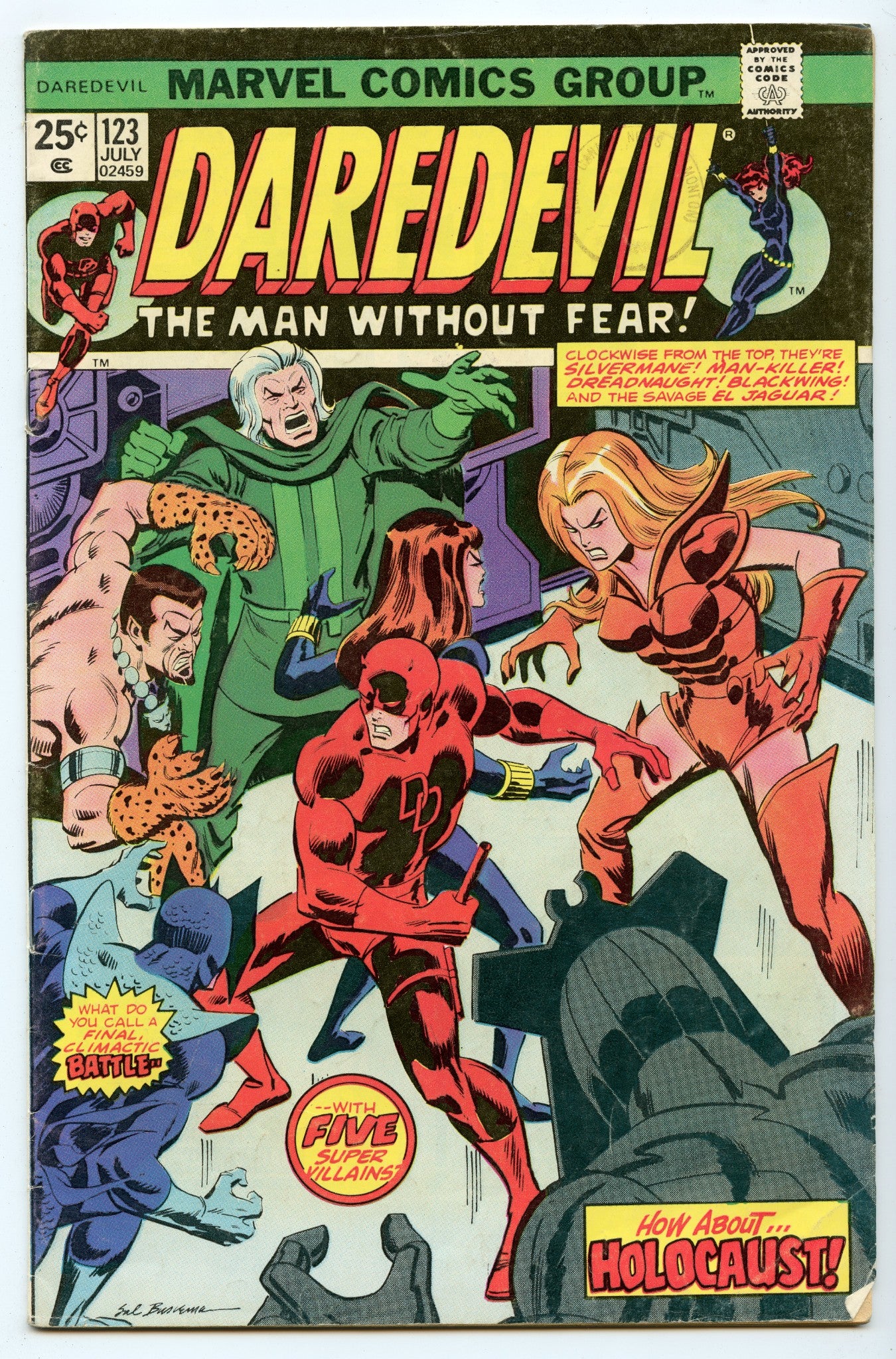 Daredevil 123 (Jul 1975) VG (4.0)