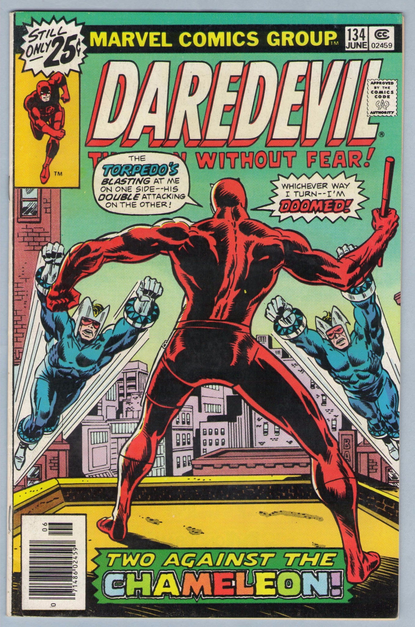 Daredevil 134 (Jun 1976) FI+ (6.5)