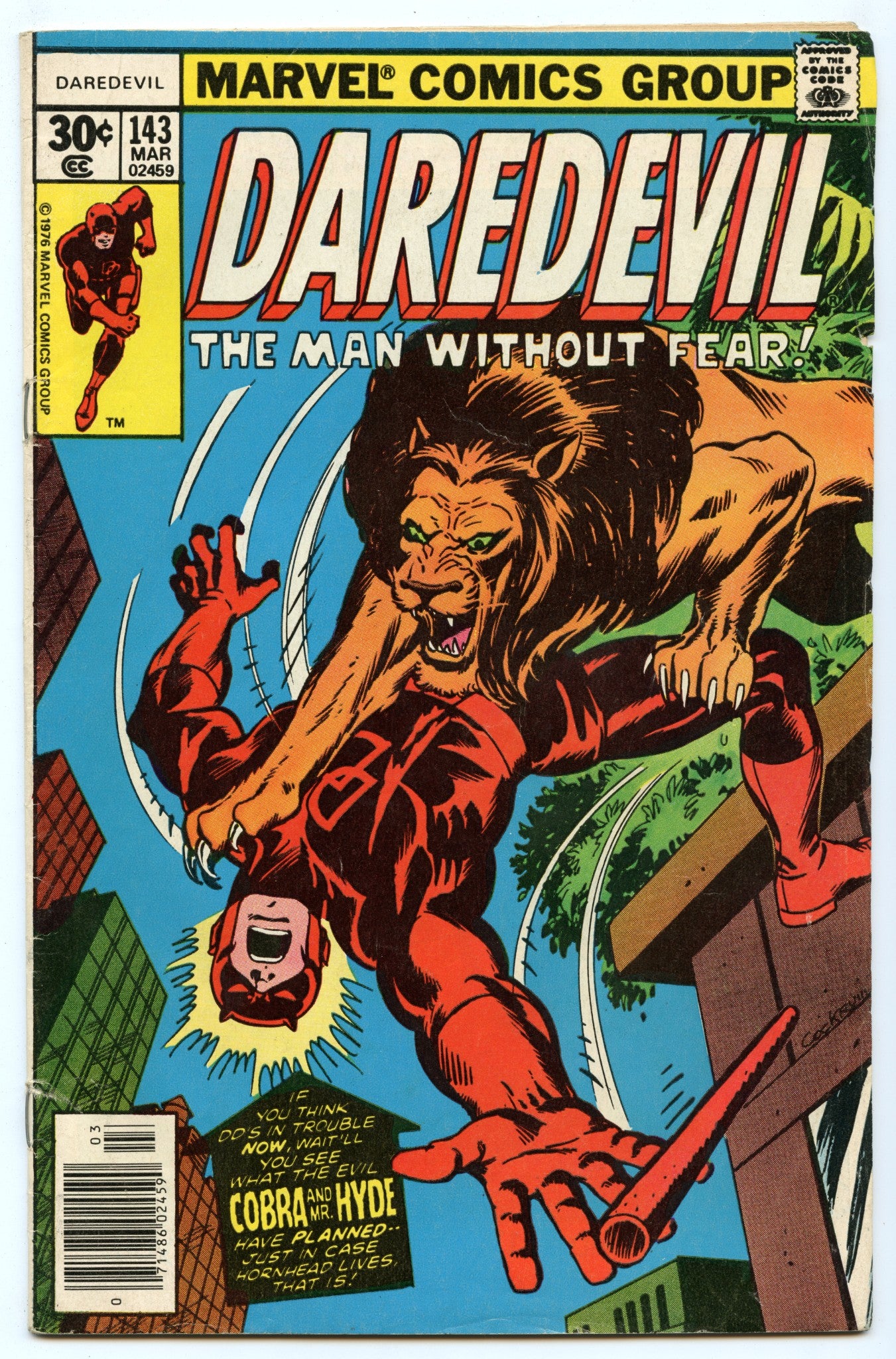 Daredevil 143 (Mar 1977) VG (4.0)