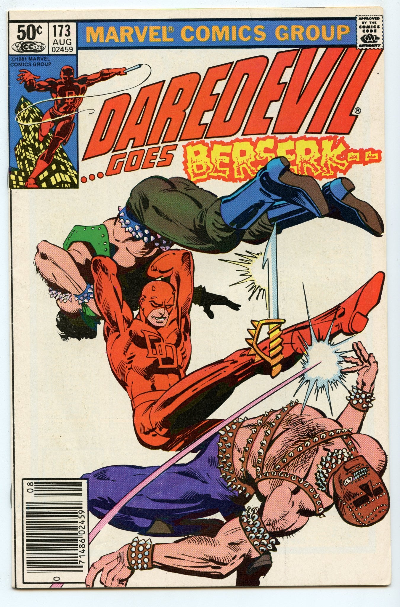 Daredevil 173 (Aug 1981) VG+ (4.5)