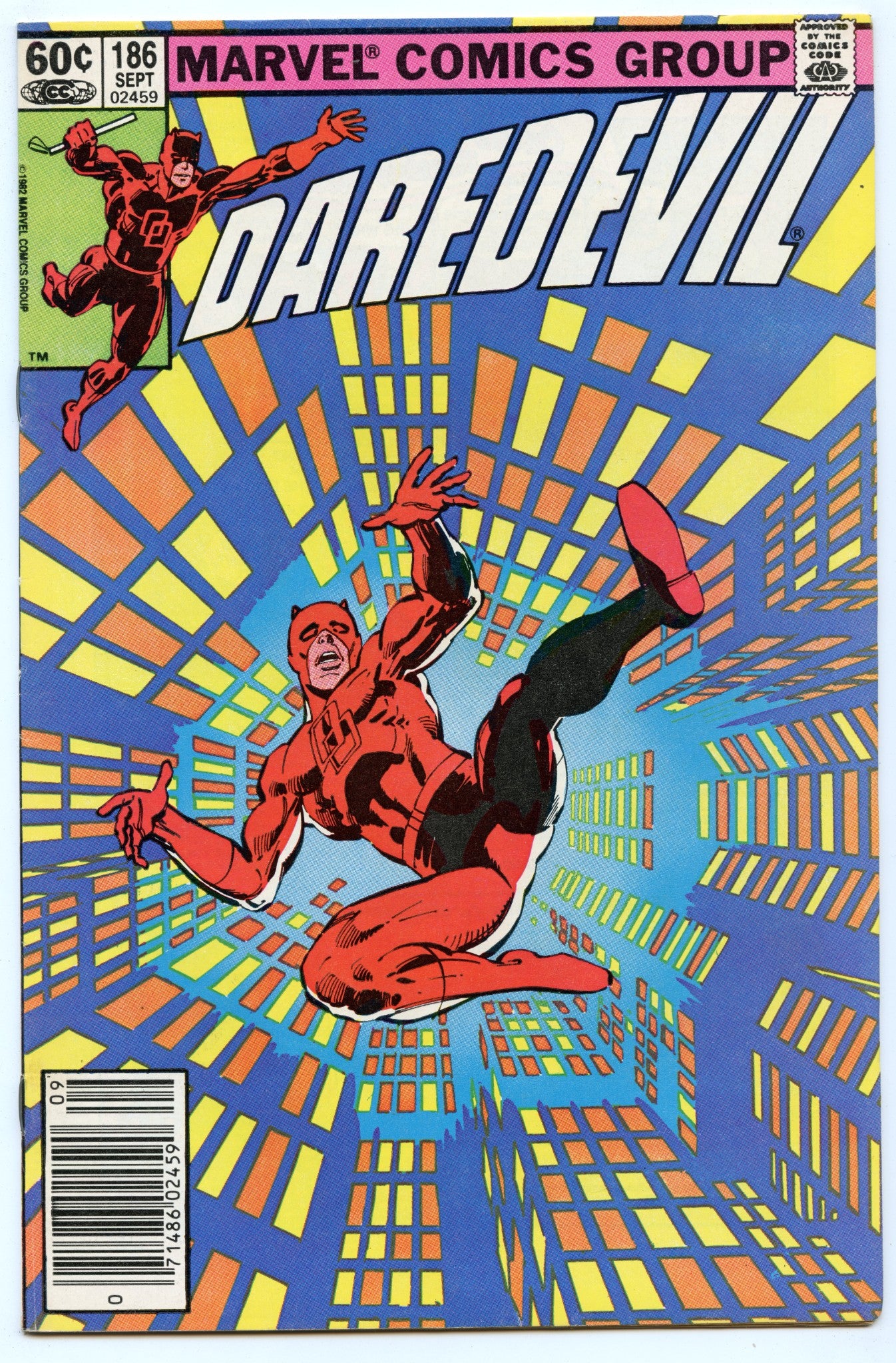 Daredevil 186 (Sep 1982) FI/VF (7.0)