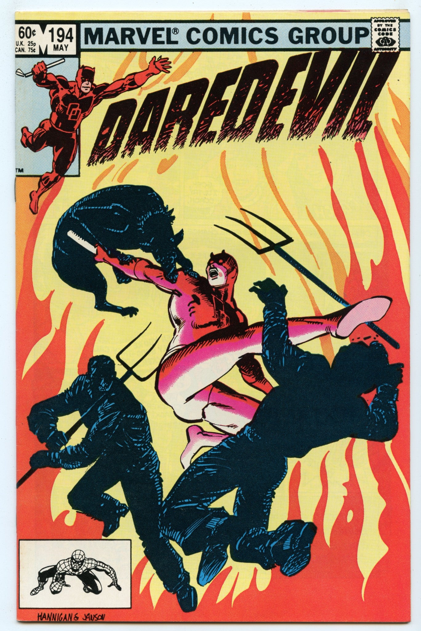 Daredevil 194 (May 1983) FI/VF (7.0) - CDN Price Variant