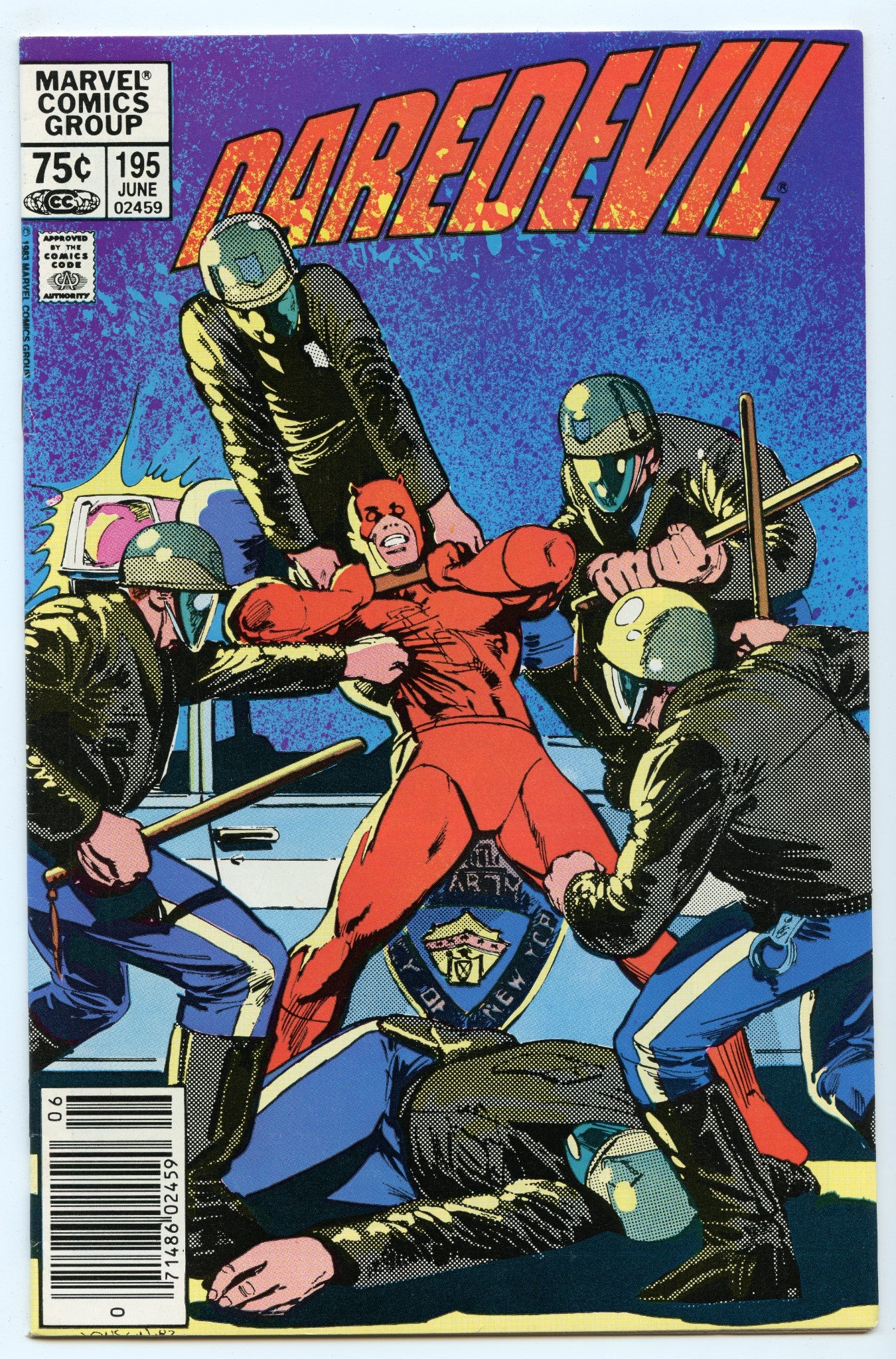 Daredevil 195 (Jun 1983) NM- (9.2) - CDN Price variant