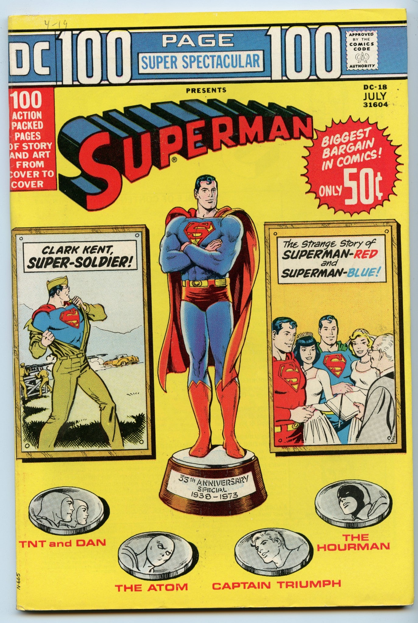 DC 100 page Super Spectacular 18 (Jul 1973) VF/NM (9.0)