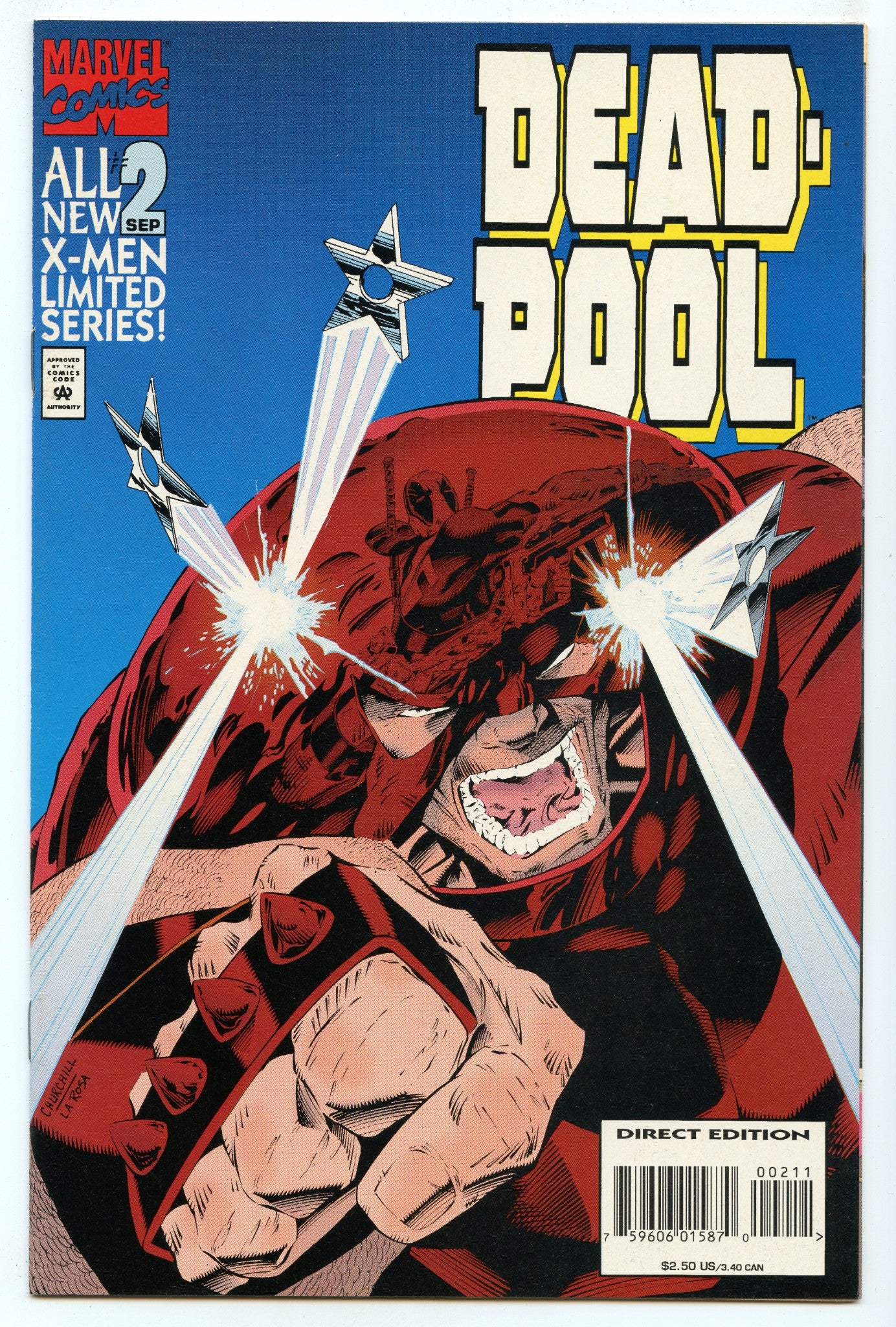 Deadpool mini 2 (Sep 1994) NM- (9.2)